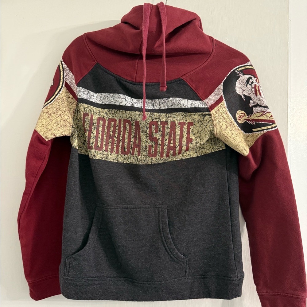 Rivalry Threads Florida State Hoodie - Red, Black, and Gold